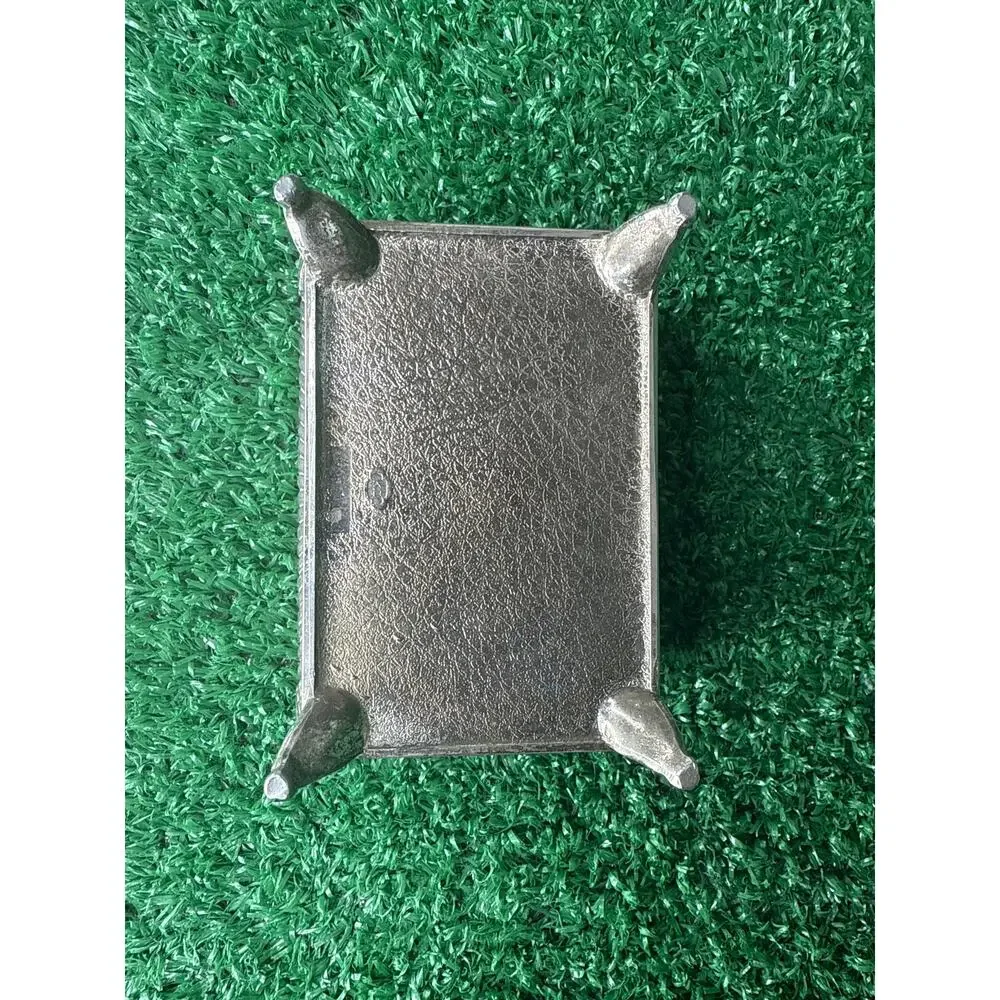 Vintage Silver French Jewelry Box Made in 1900s